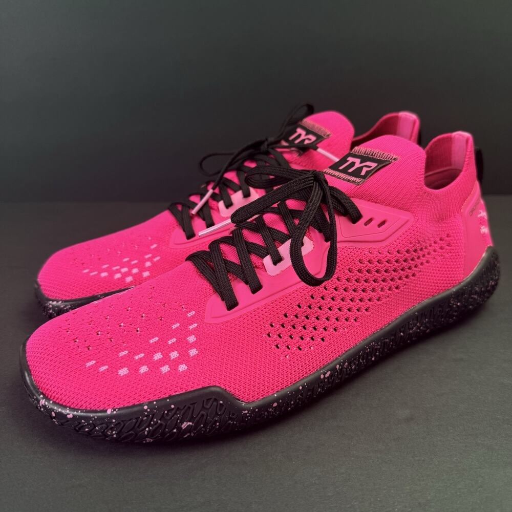 TYR DROPZERO Barefoot Men’s 9.5 Women’s 11 Pink Black Trainer Sneakers